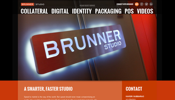 Brunner Studio Website